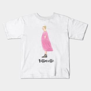 Watercolour Villanelle Kids T-Shirt